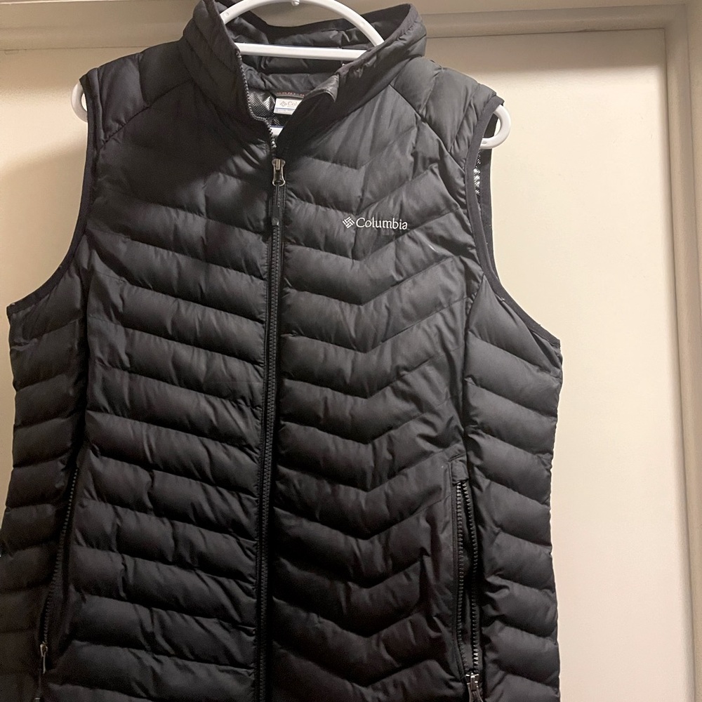 Black Womens Columbia Vest XL